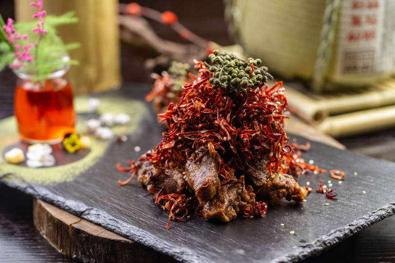 川香椒麻牛腩图片