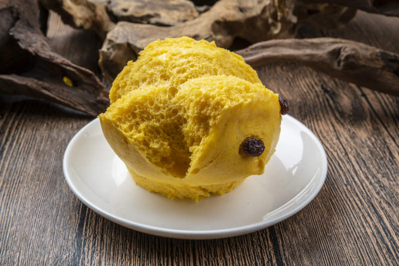 开花黄馍馍图片