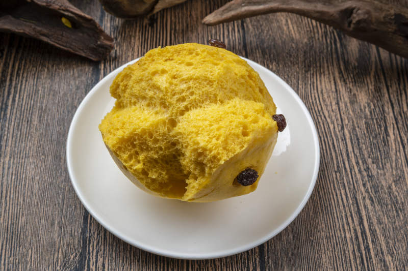 开花黄馍馍图片