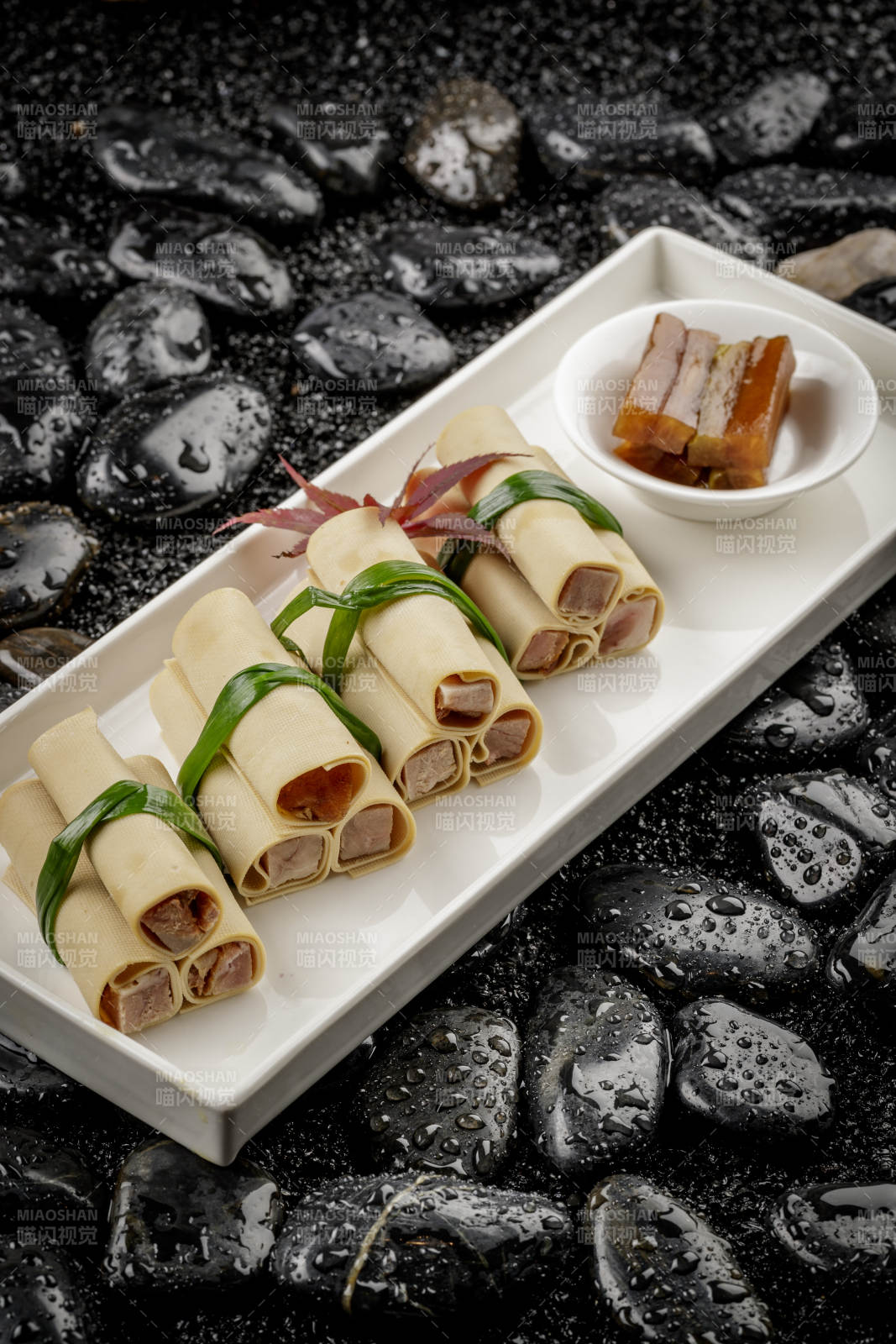 怀安豆皮卷熏肉图片