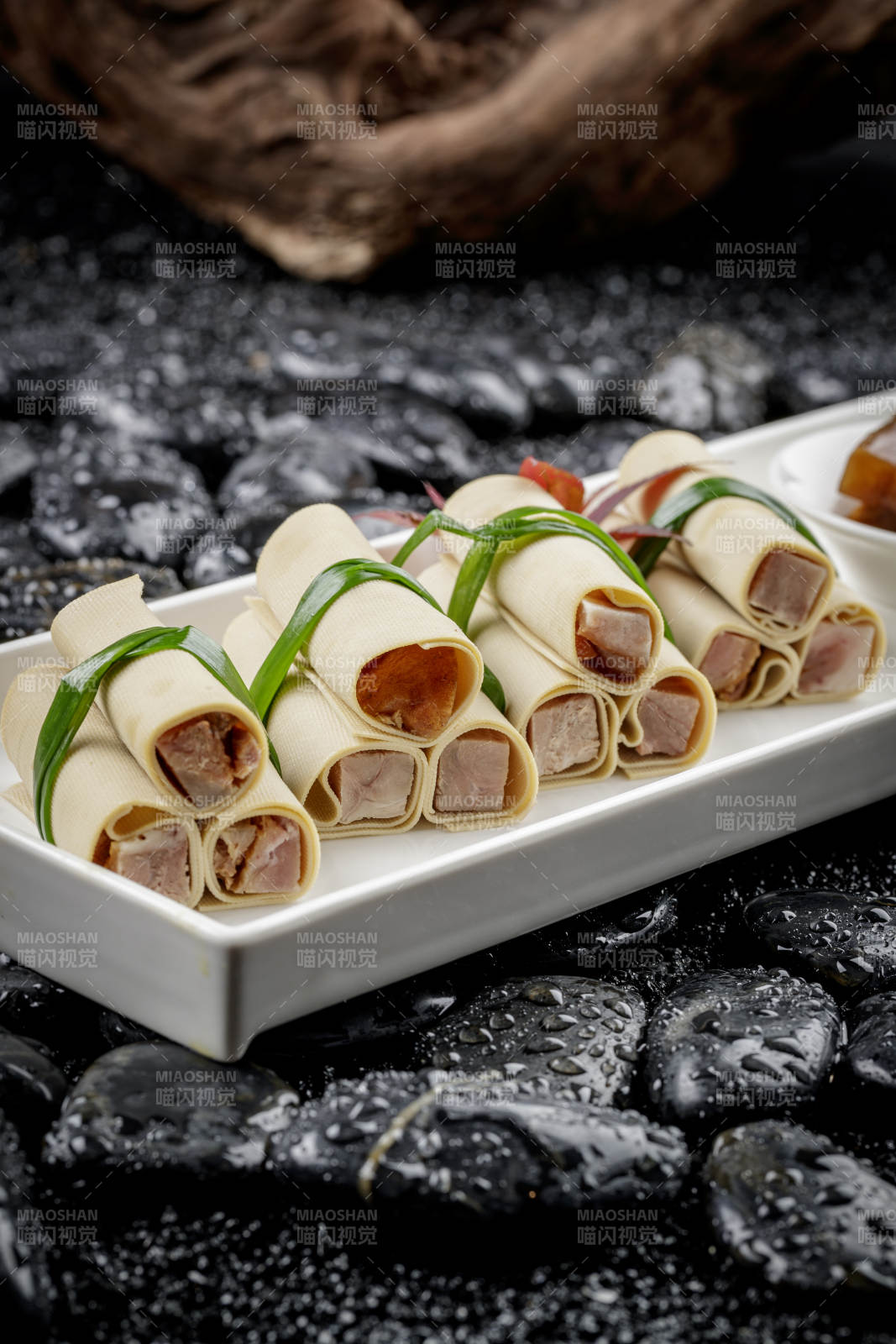 怀安豆皮卷熏肉图片