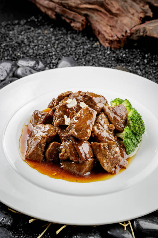 文火雪花牛肉图片