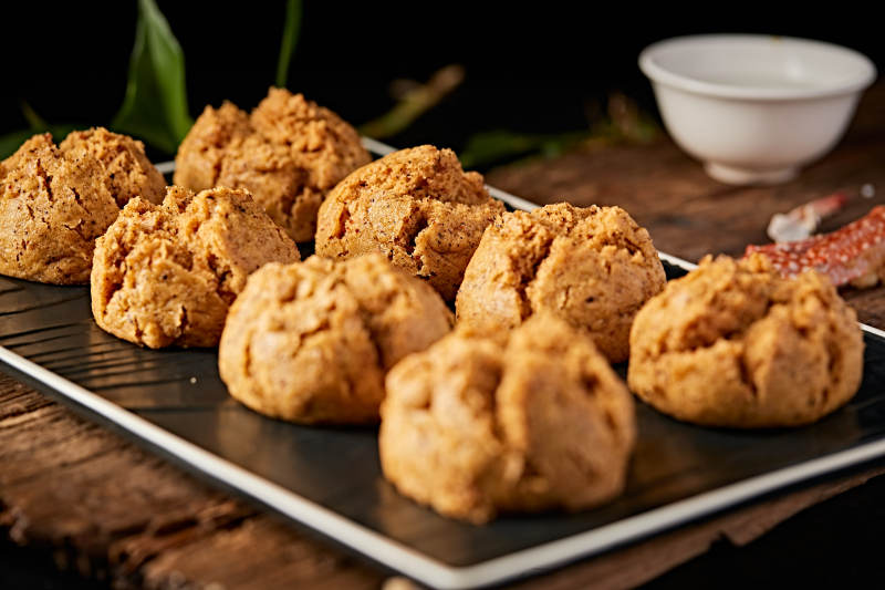 栗子面黑豆面开花杂粮馍图片