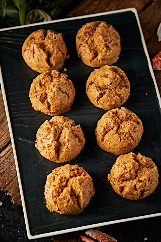 栗子面黑豆面开花杂粮馍图片