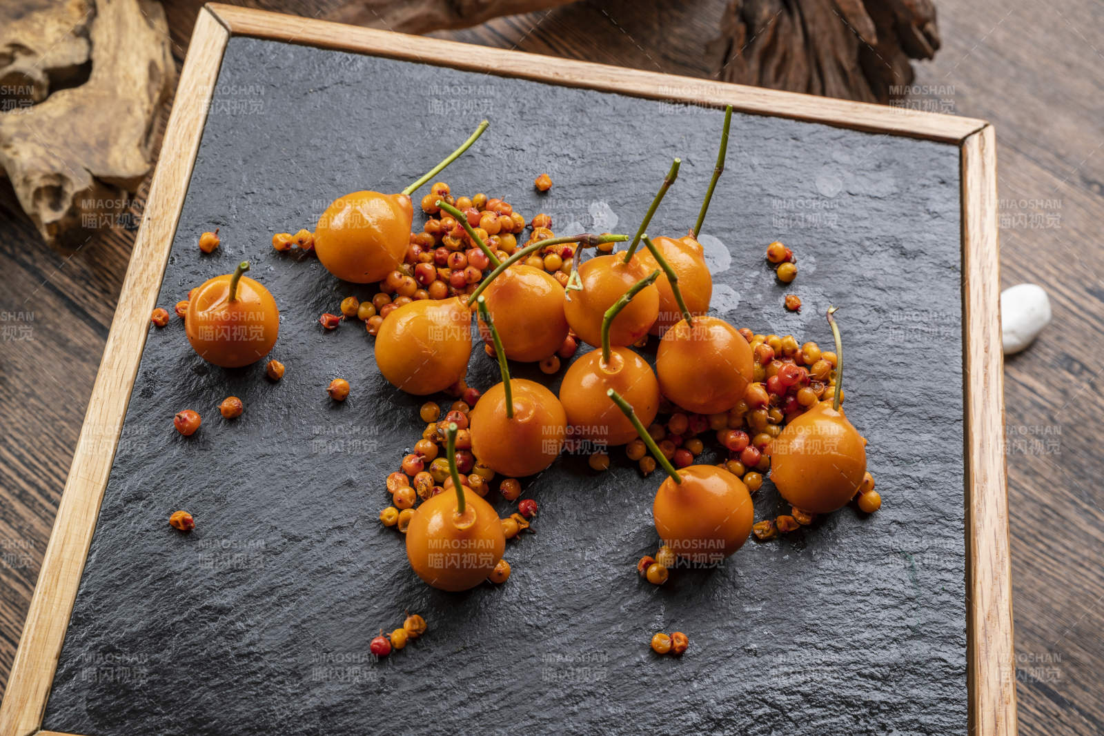 沙棘仿菜车厘子巧克力图片