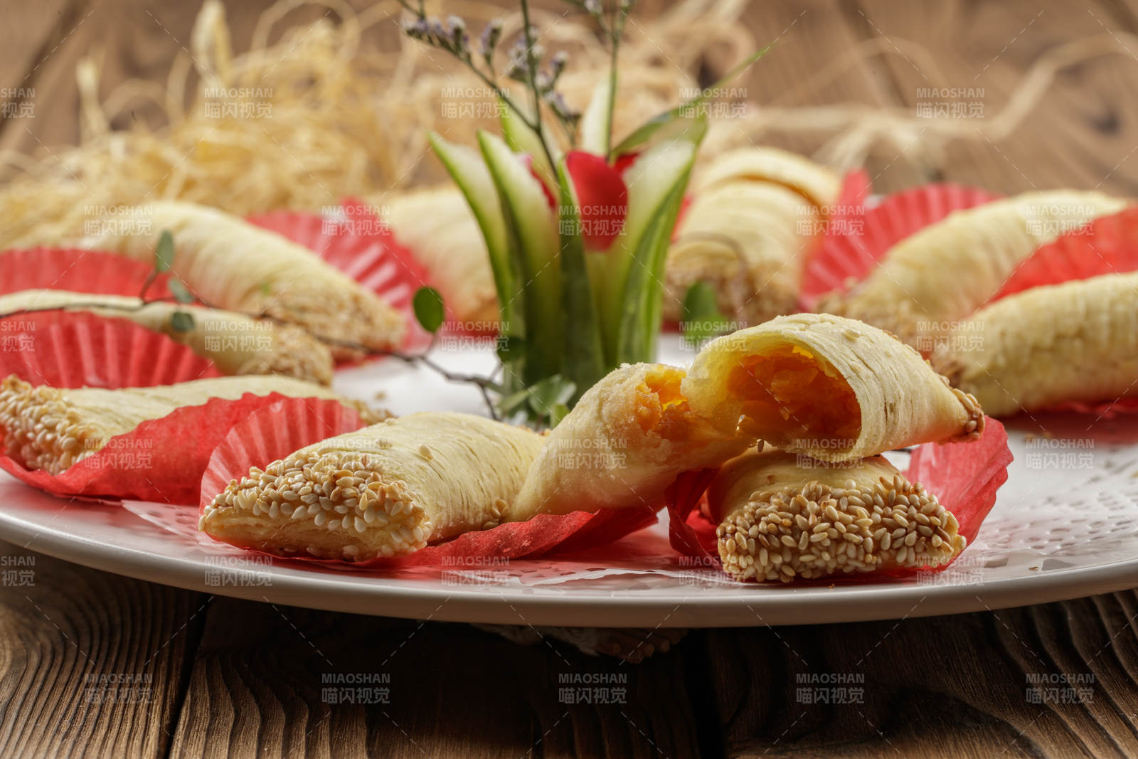 爽口木瓜酥图片