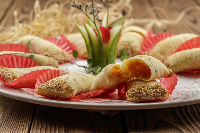 爽口木瓜酥图片