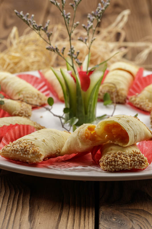 爽口木瓜酥图片