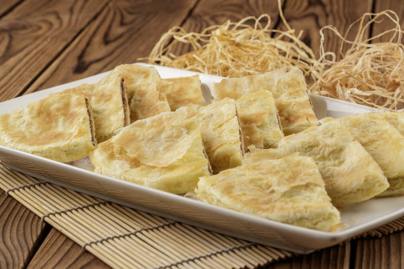 现烙唐酥饼图片