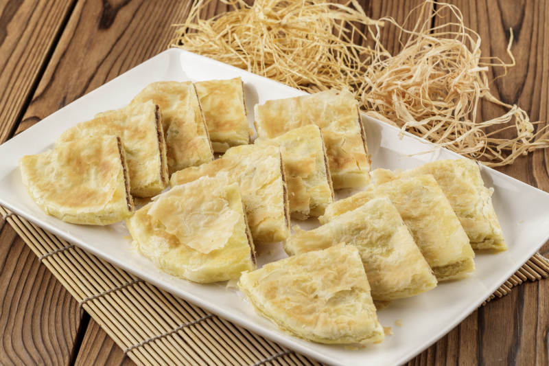 现烙唐酥饼图片