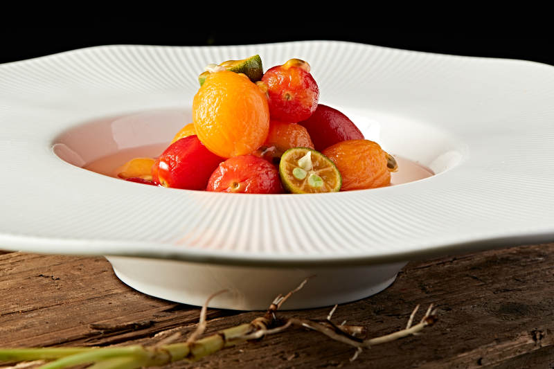 百香果金桔腌糖水圣女果图片