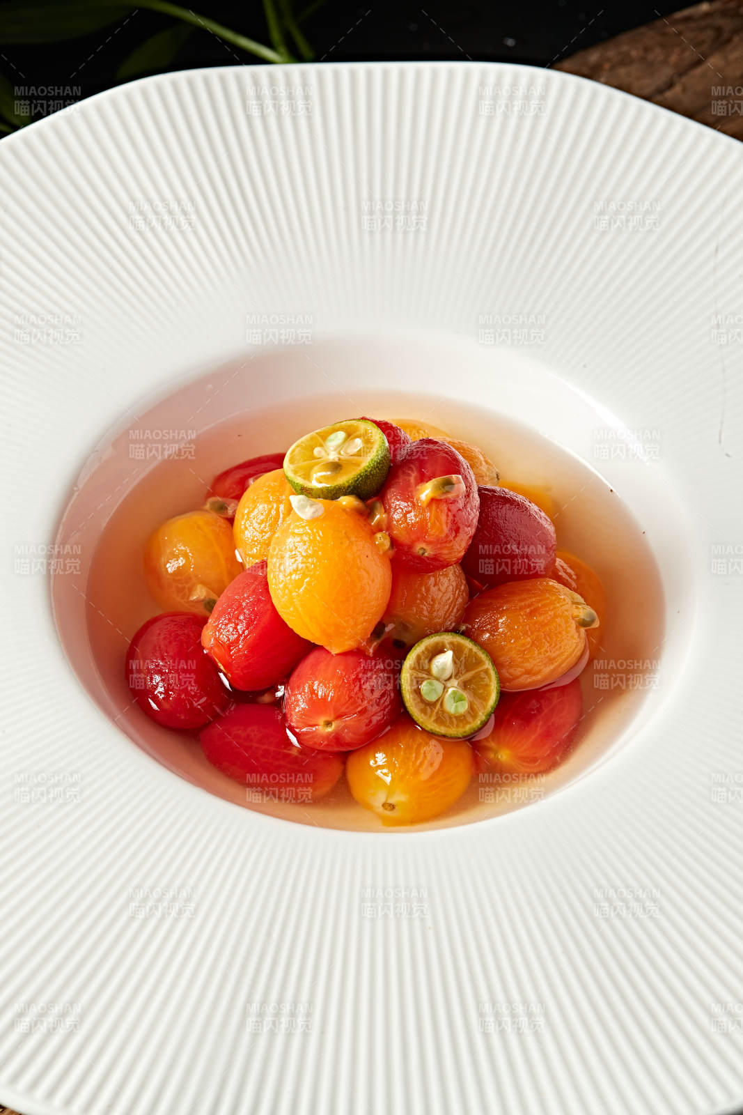 百香果金桔腌糖水圣女果图片