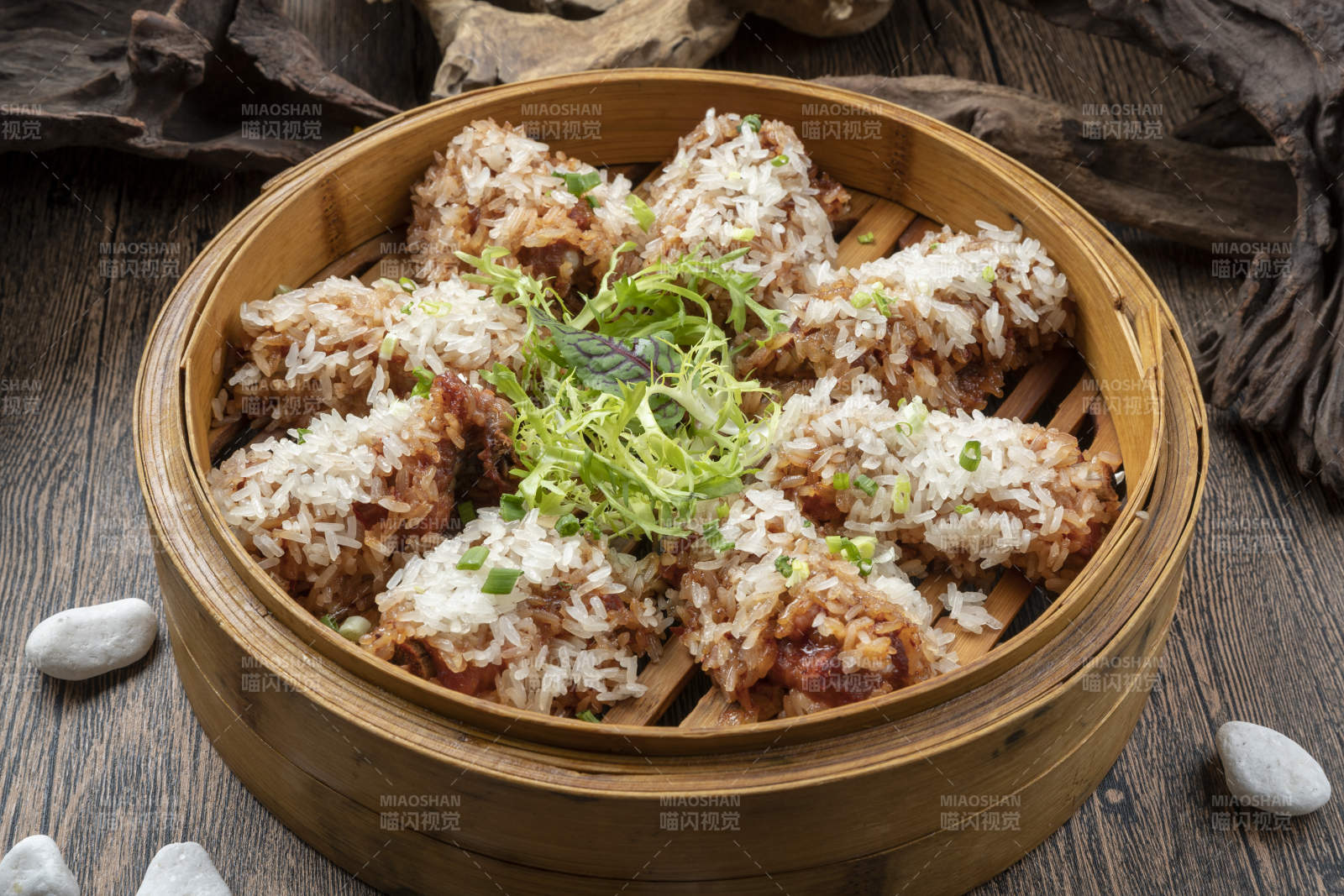 糯米糯粉蒸排骨图片