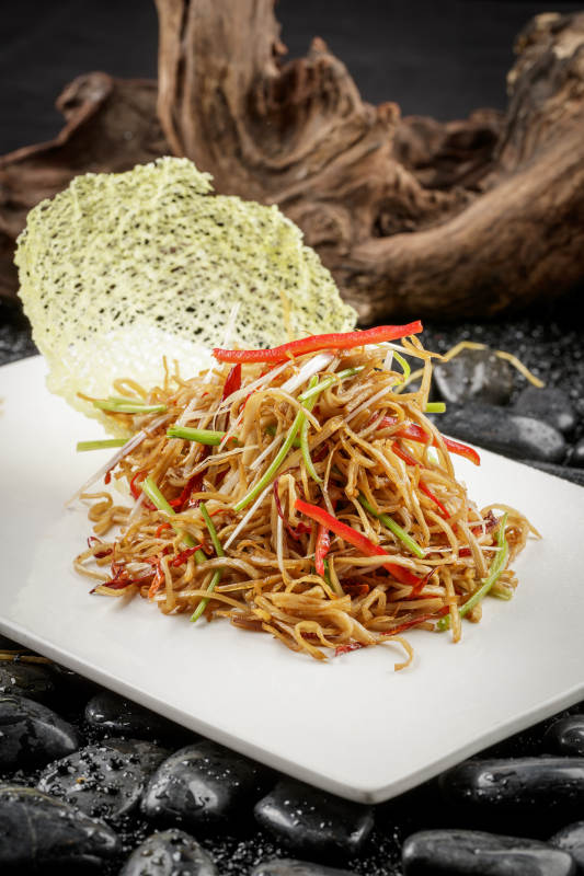 羌爆杏鲍菇图片