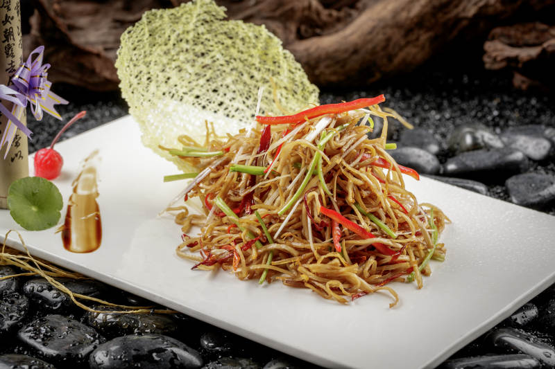 羌爆杏鲍菇图片