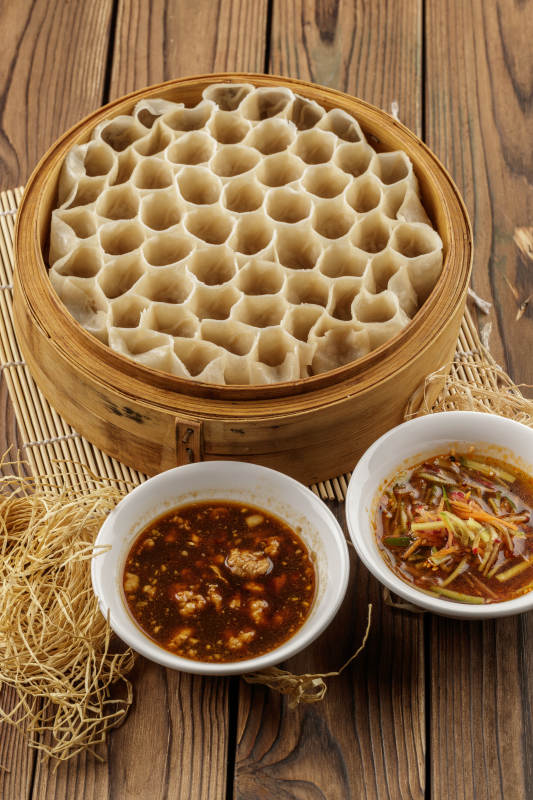 美味健康的莜面窝窝图片