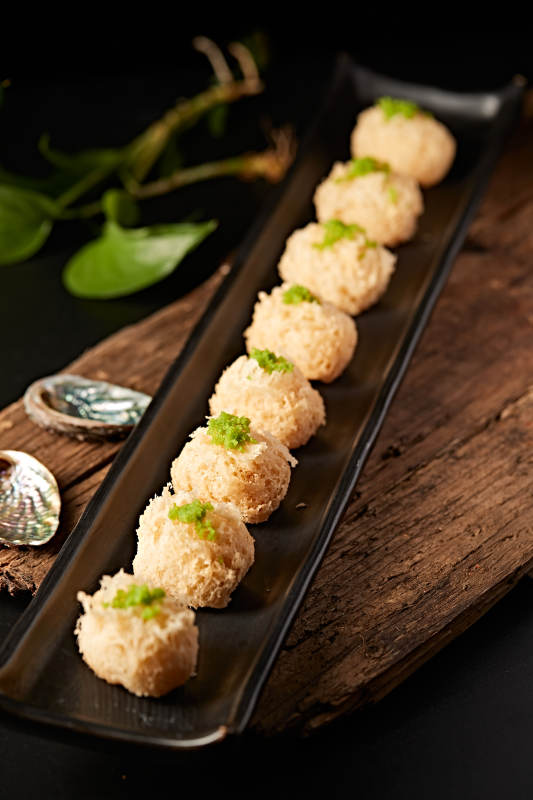 美味香炸面酥蜂窝大虾球图片