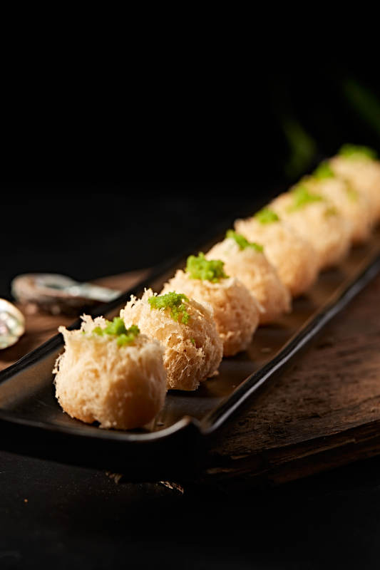 美味香炸面酥蜂窝大虾球图片