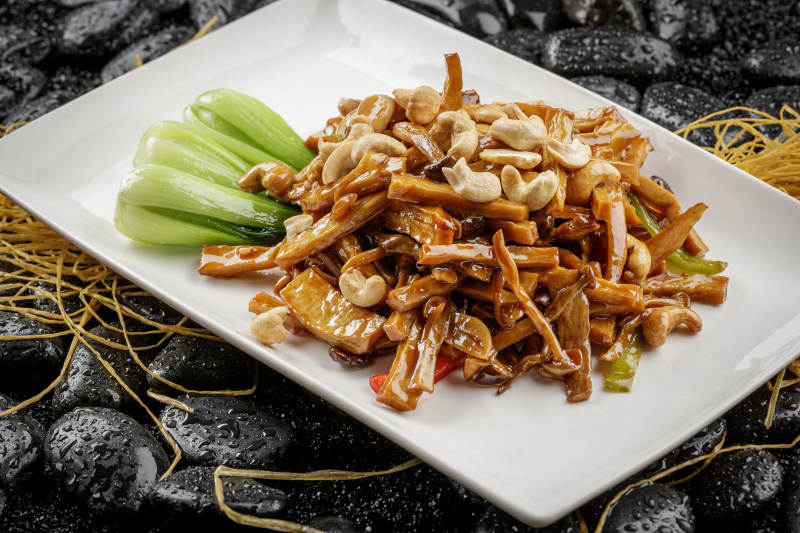 腰果手撕菌图片