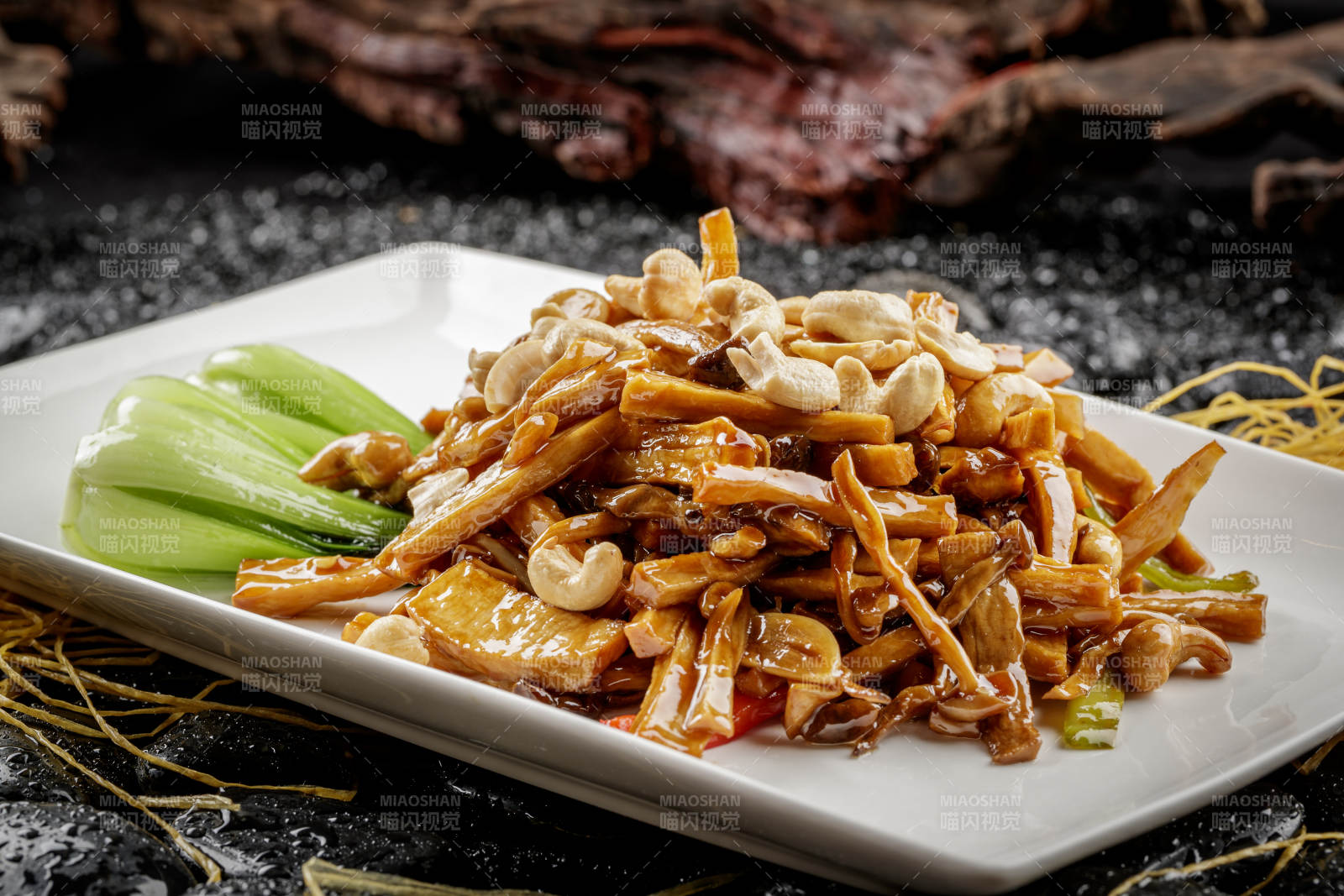 腰果手撕菌图片