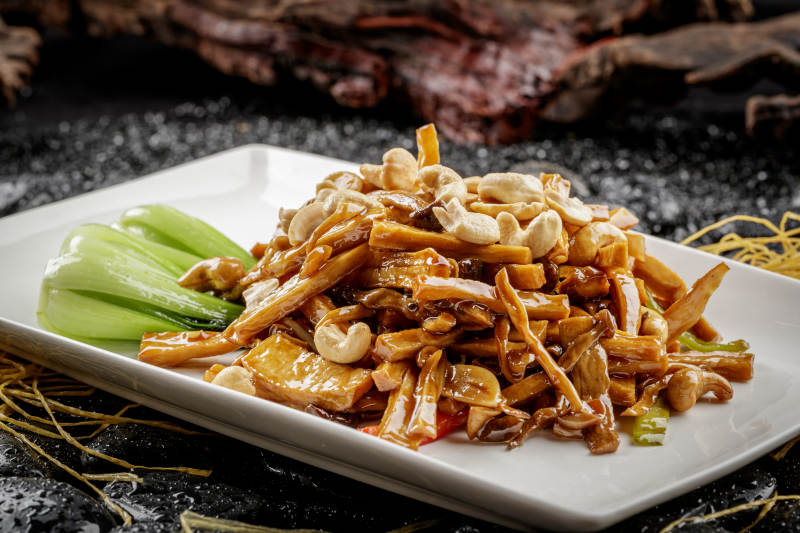 腰果手撕菌图片