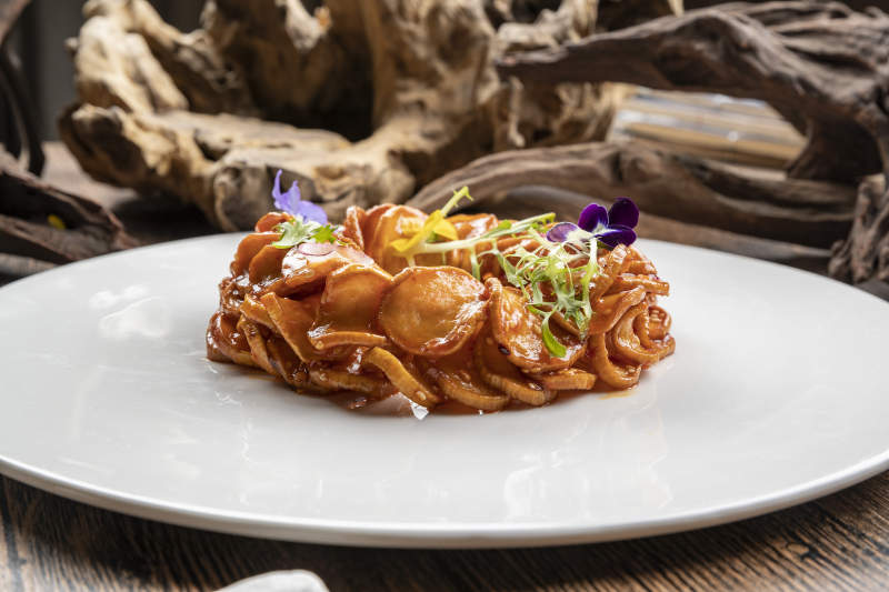 蜜汁杏鲍菇图片