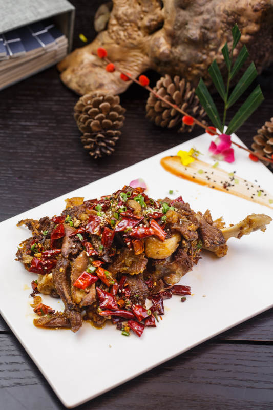 辣炒川味牛腱子肉图片