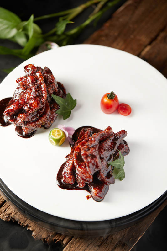 酱汁飘香酥脆脱骨带鱼图片