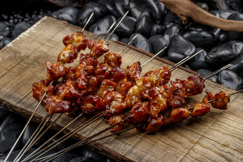 锦州烧烤传统烤鸡脆骨掌中宝图片