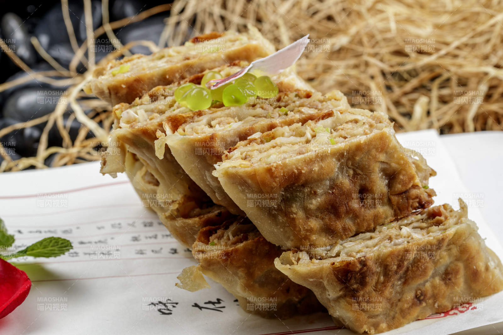 东北关外千层肉饼图片