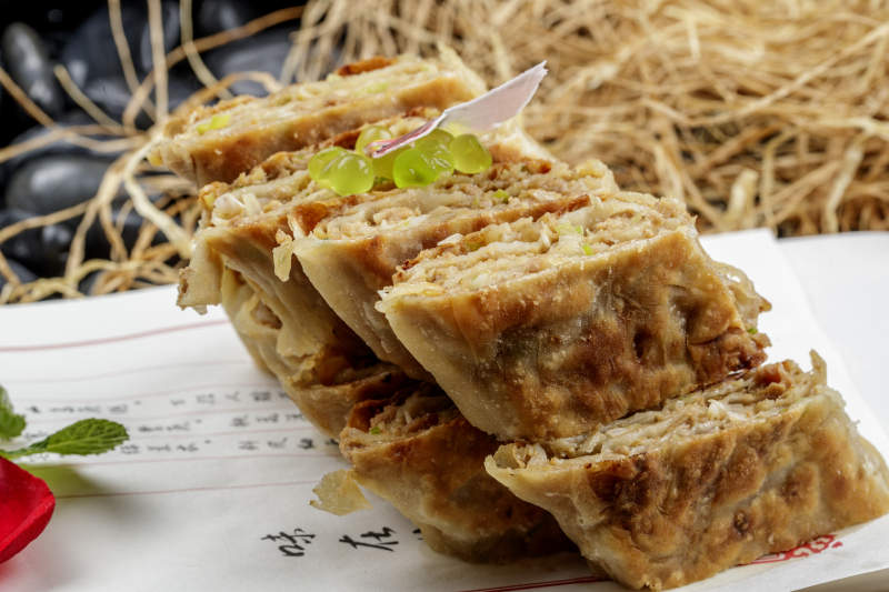 东北关外千层肉饼图片