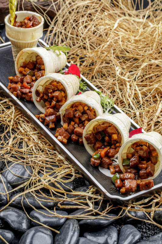 新派宫保肉丁图片