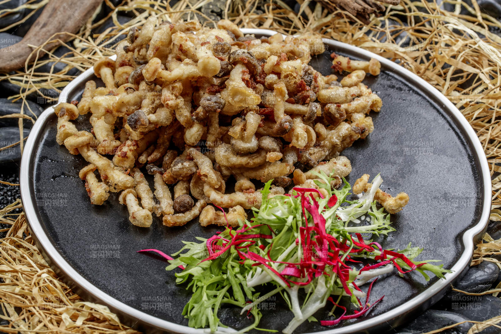 香酥油炸海鲜磨图片