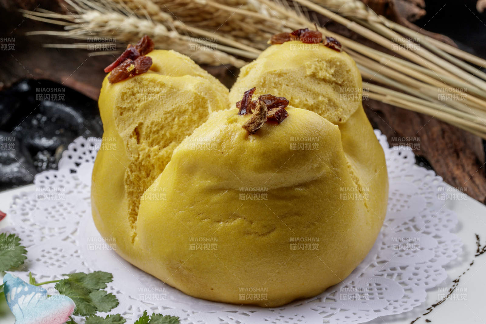 开花黄馍馍图片