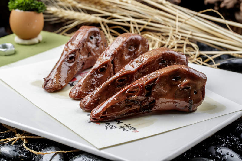 武汉卤鸭头图片
