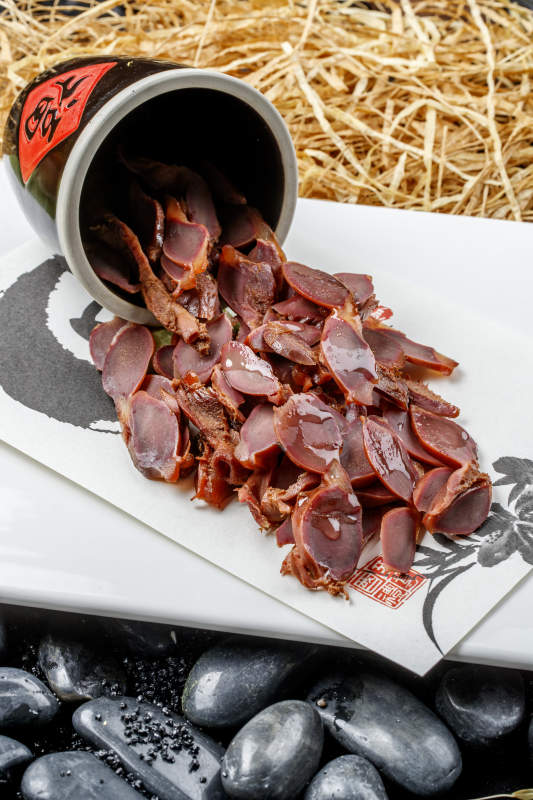 卤味鸡胗片图片