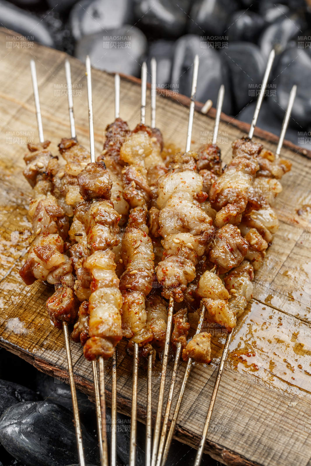 锦州烧烤羊肉串图片