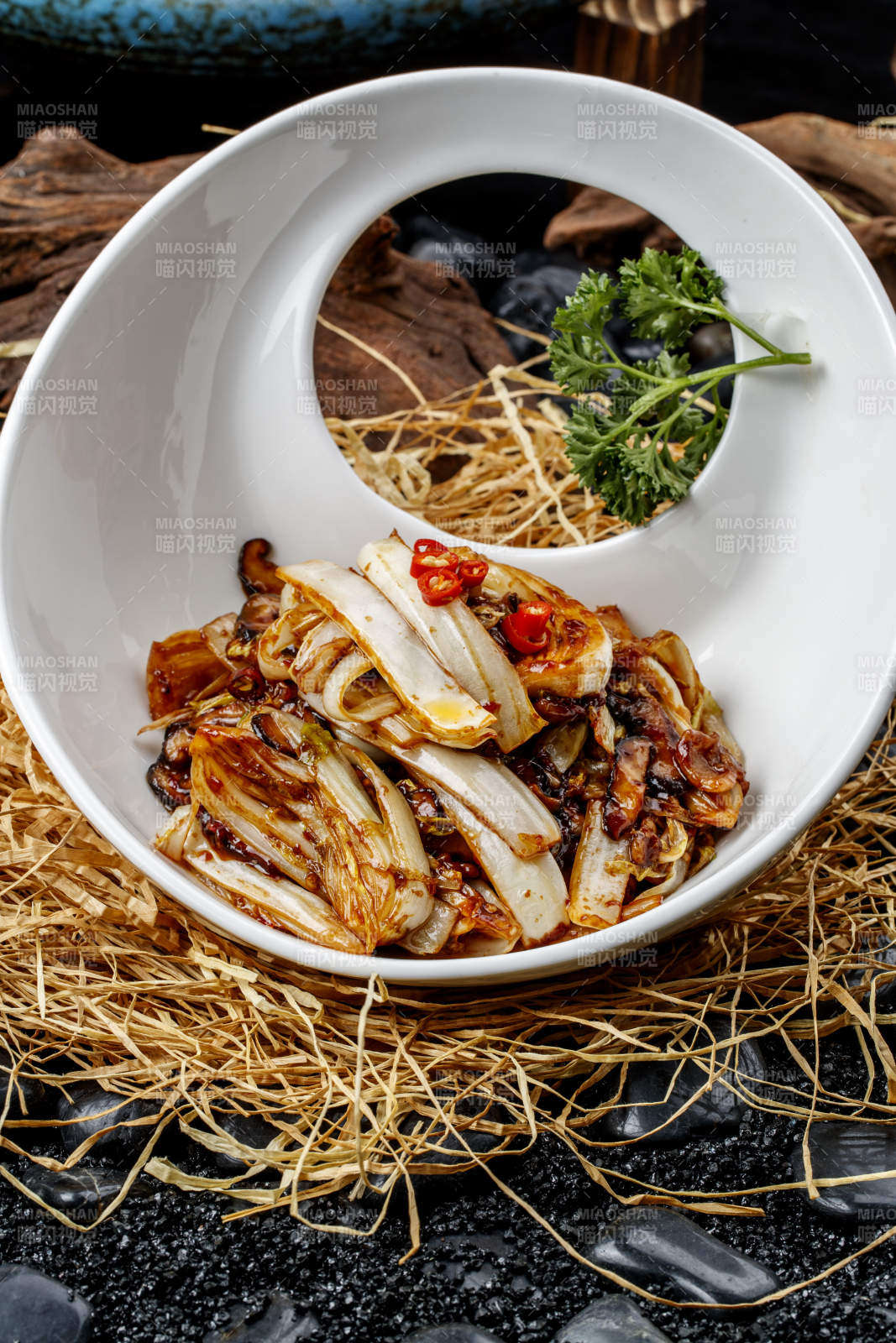 懒汉白菜酱爆白菜图片