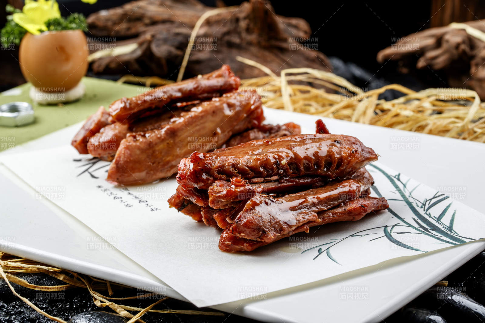 美味凉菜秘制卤鸡翅图片