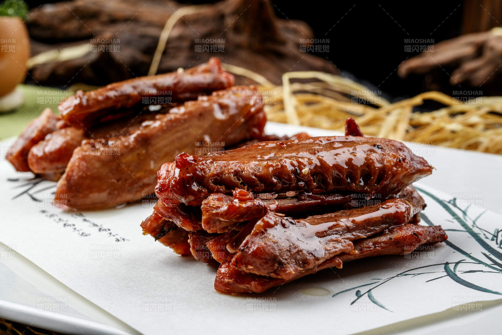 美味凉菜秘制卤鸡翅图片