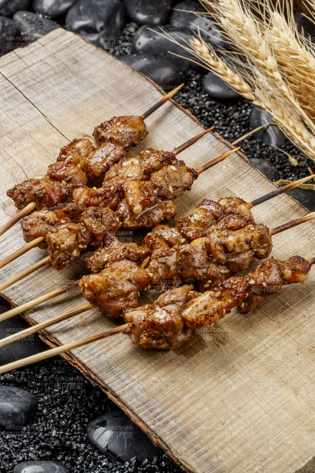 锦州烧烤炭烤羊肉筋图片