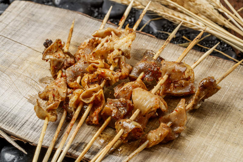 锦州烧烤炭烤月牙骨羊脆骨图片
