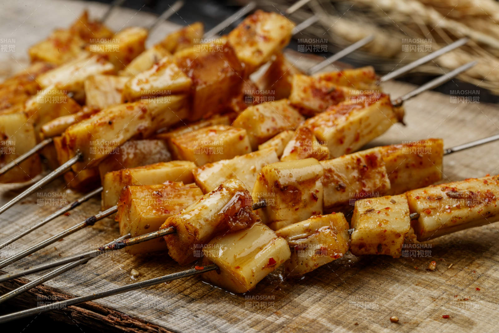 锦州烧烤炭烤羊板筋图片