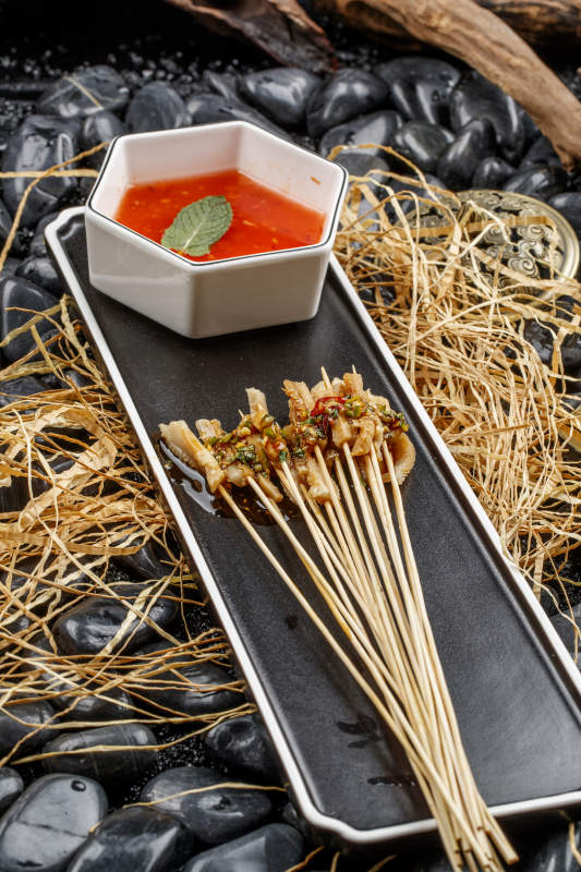 重庆麻辣串毛肚小串图片