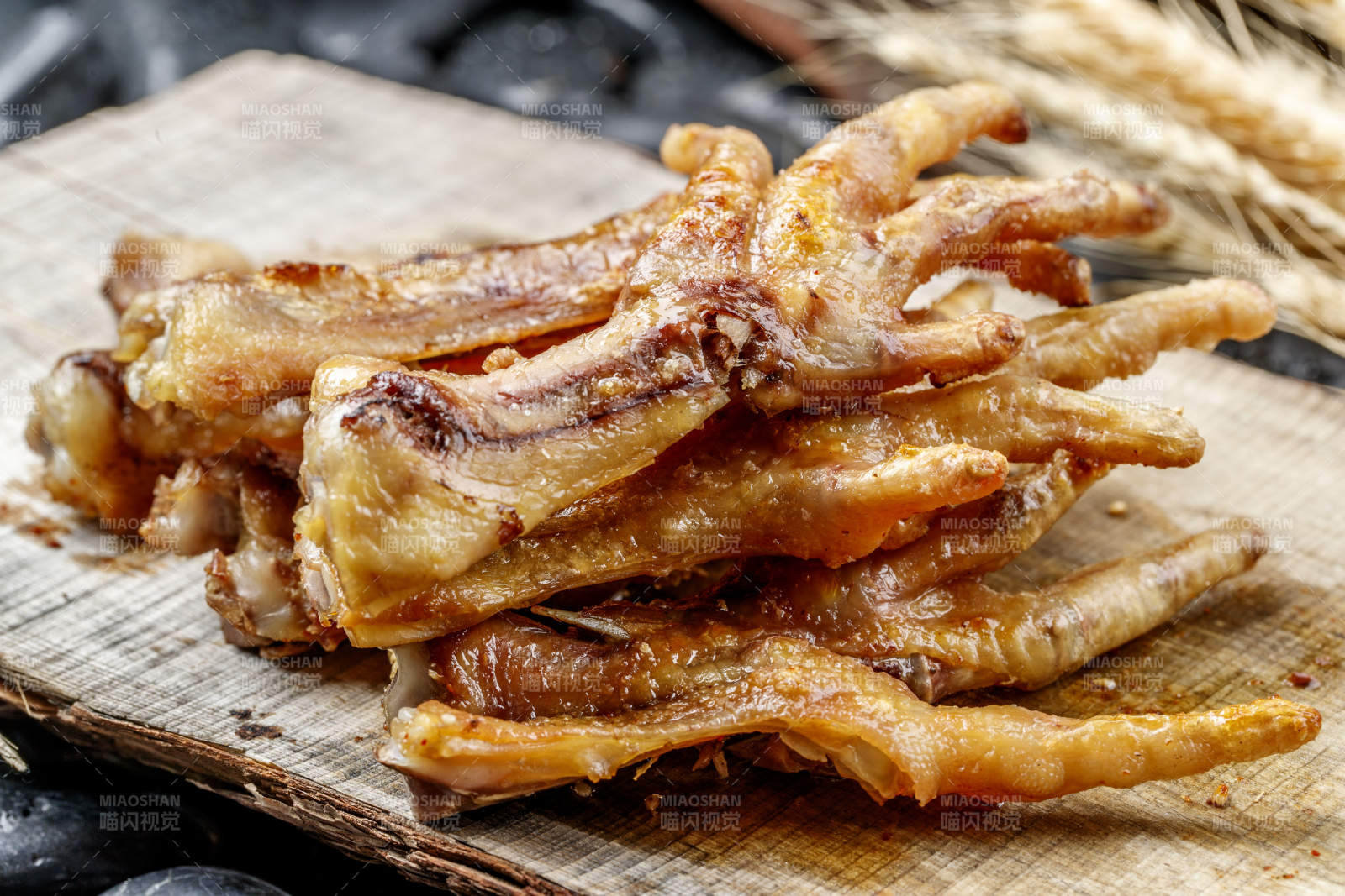 锦州烧生烤凤爪图片