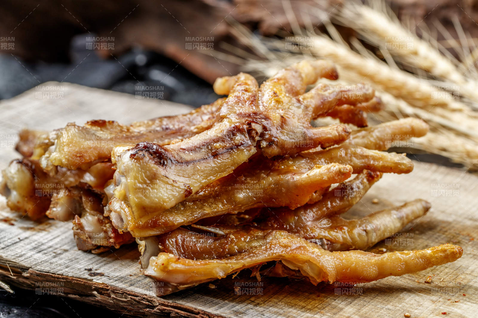 锦州烧生烤凤爪图片