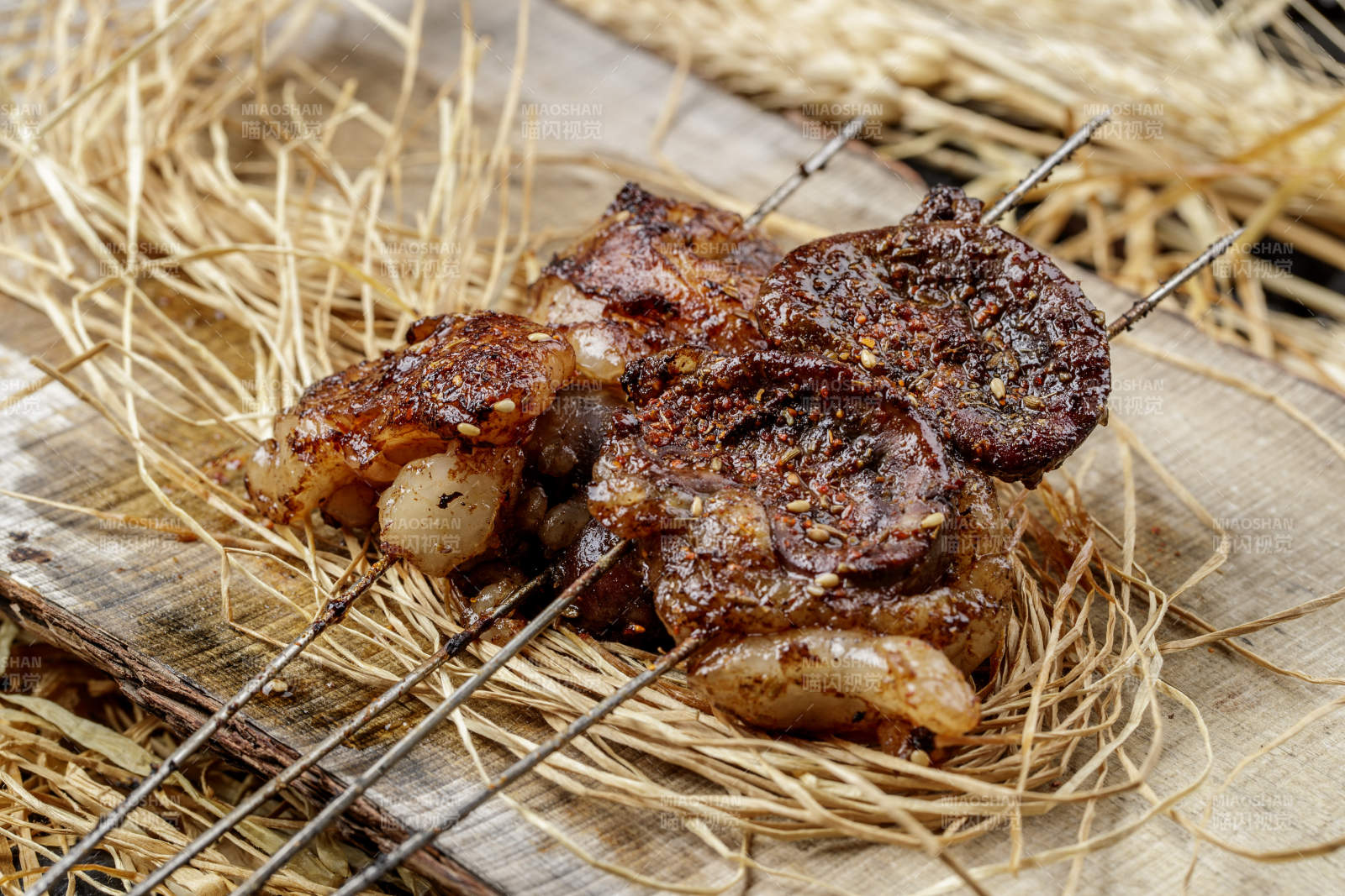 锦州烧烤炭烤羊腰子图片