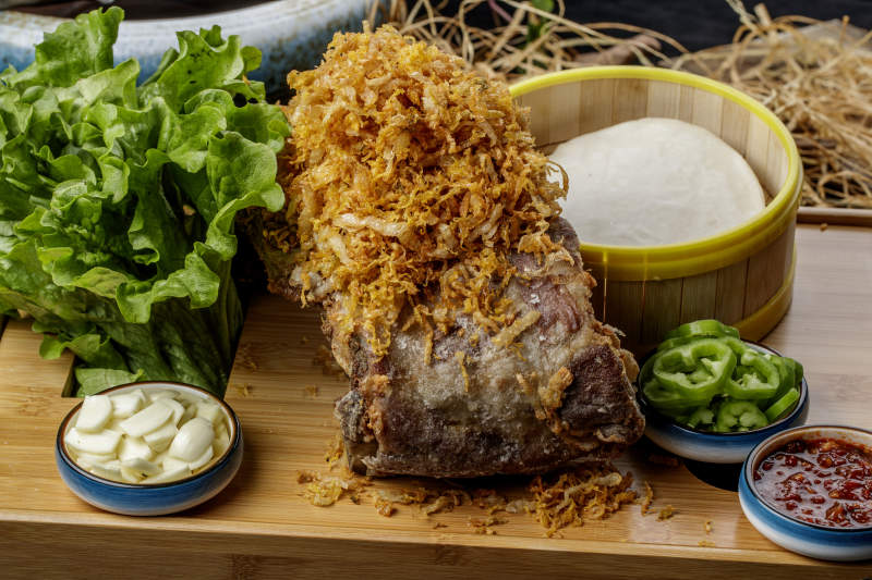 锦州烧烤炭烤羊排卷饼图片