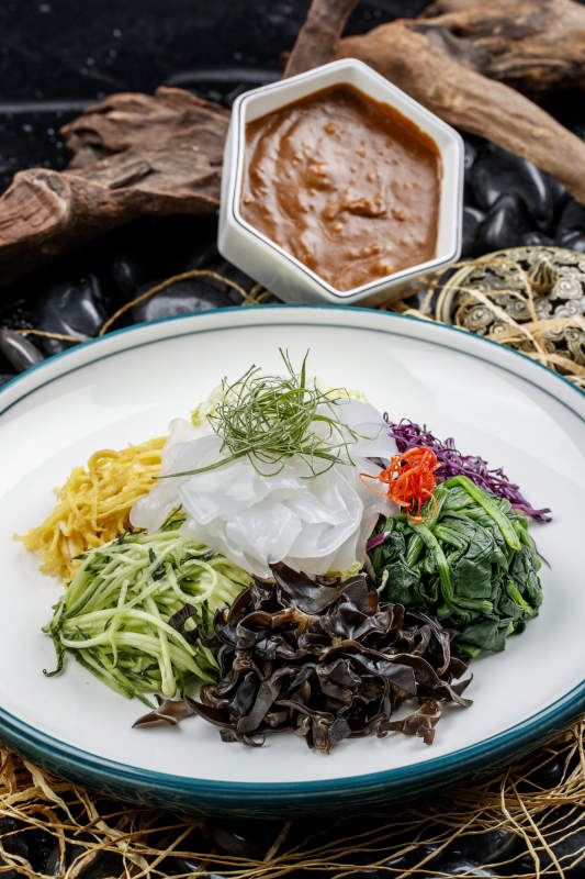 东北什锦蔬菜大拉皮图片