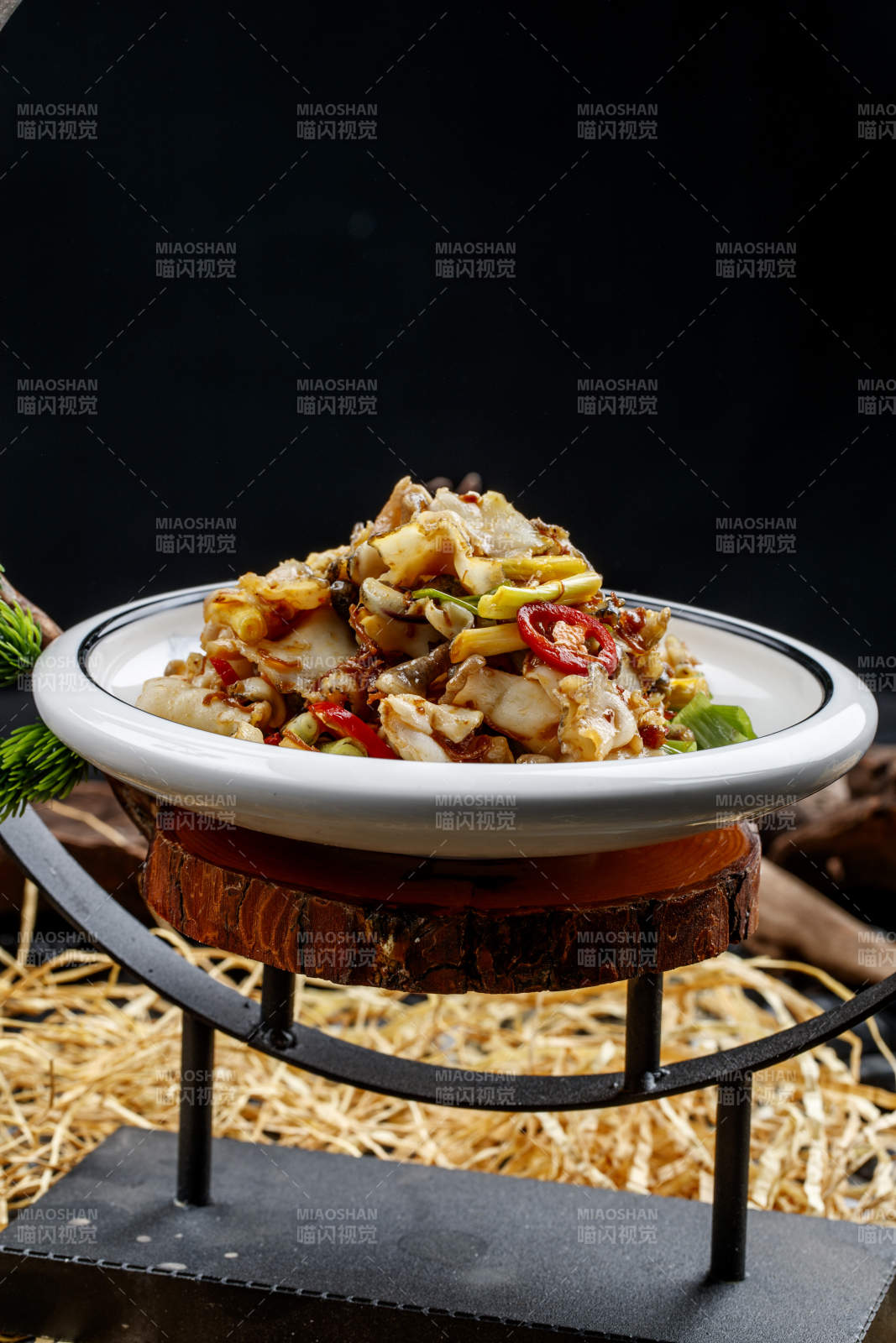 XO酱爆鱿鱼头图片